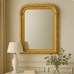 Barok spiegel antiek goud 78 x 108 cm