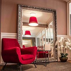 Antique silver baroque mirror Venice