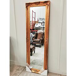 Classic antique gold mirror 58 x 178 cm