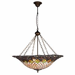 Tiffany Hanging Lamp, English Decorations
