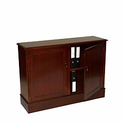 120 cm bibliothèque basse avec ou sans portes 