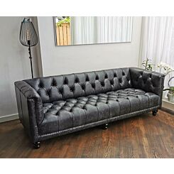 Parliament Chesterfield Vintage black leather