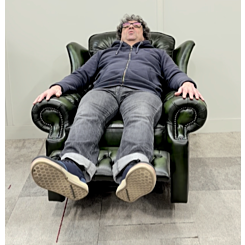 Suzanne Chesterfield Recliner Armchair – Handmade in England