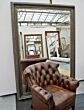 Klassischer Barock spiegel Berlin antik silber Rahmen 145 x 205 cm