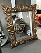 Rococo miroir Versaille cadre doré 122 x 148 cm