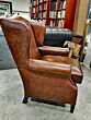 English Chesterfield wing chair