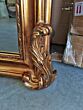 Oversized crested mirror Louis Philippe antique gold 125 x 235 cm