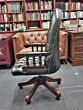 Hand made English Mountbatten swivel chair