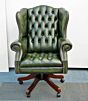 President swivel chair mahonie antique green