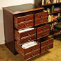 6 drawer filer with 6 double hang map drawers