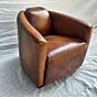Hand made Aviator chair vintage leather