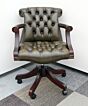 Admiral swivel chair antique olive