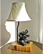 African elephant lamp with special shade