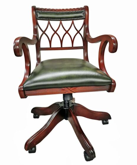 Westminster swivel chair with arms