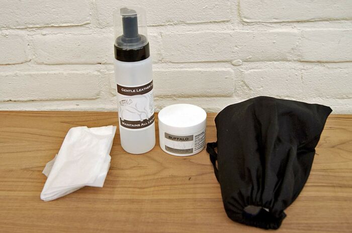 Luxury Chesterfield Aniline Leather Care Kit