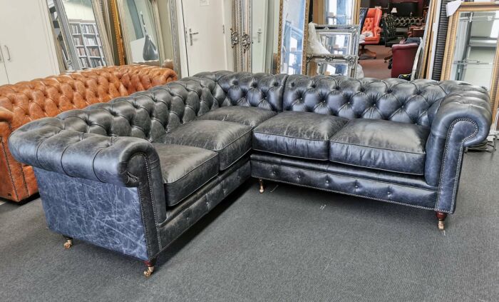 Whitehall corner Chesterfield, made to measure