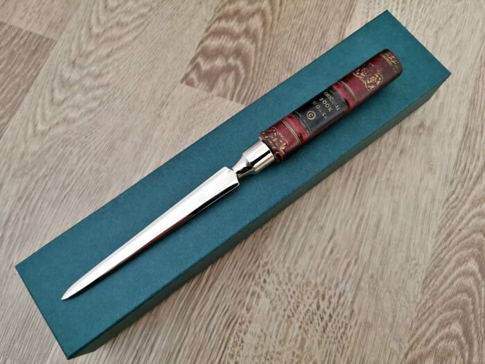 Letter opener red handle