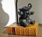 African elephant lamp with special shade