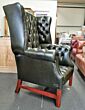 Chippendale chair green