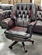 Judges swivel chair antique rust by English Decorations