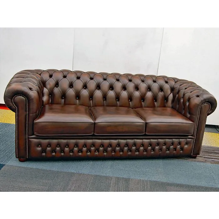 Buckingham Chesterfield sofa ,- hand made by Typical English