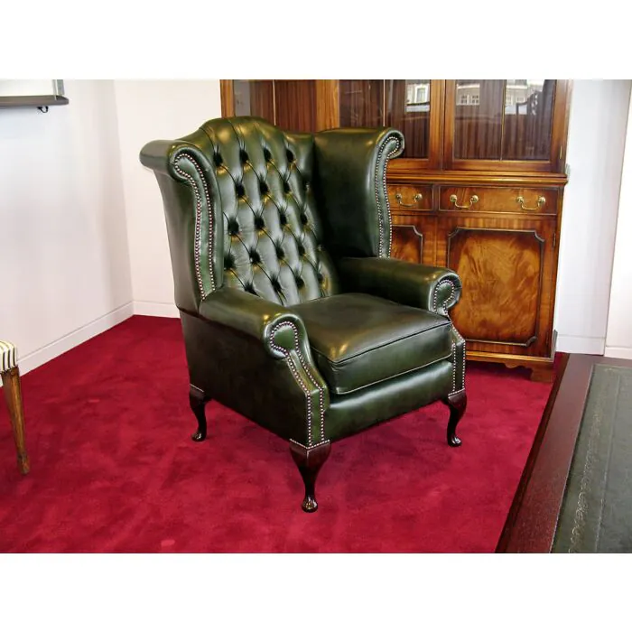 Chesterfield Wing chair, Made to measure English furniture from