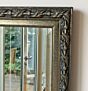 Classic & elegant mirror Lorient silver / gold frame