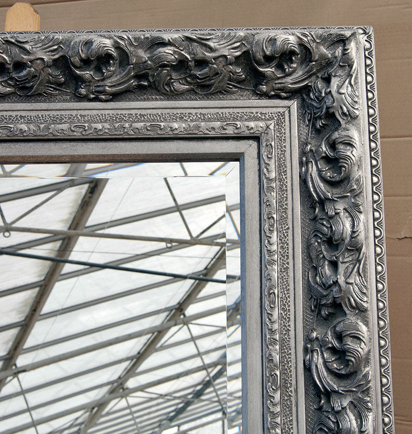 Antiek Zilver barok Venice maten, English Decorations Barok spiegels.