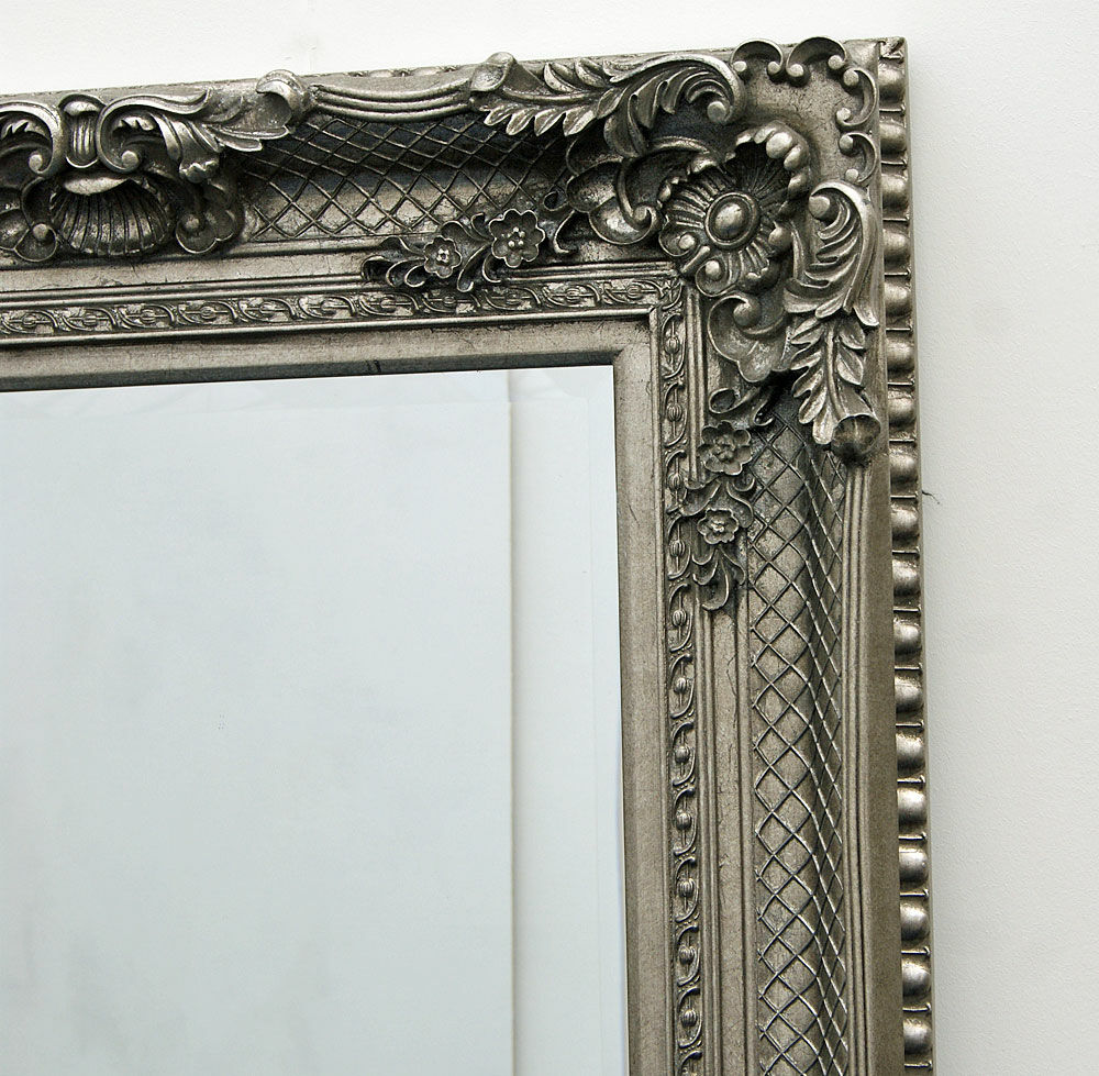Barok antiek zilver spiegel Vicenza 5 maten, English Decorations,- misschien wel de grootste collectie ingelijste en Barok spiegels en grote wandspiegels in Europa.