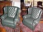 Canterbury Chesterfield chairs, English Decorations