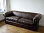 Buckingham Chesterfield sofa ohne Knöpfe