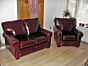 Blenheim Chesterfield and chair no buttons, English Decorations