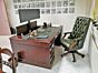 Library swivel chair with our made to measure desk