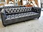Parliament Chesterfield vintage black leather