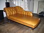 Royal Victorian Chesterfield Chaise Lounge, English Decorations