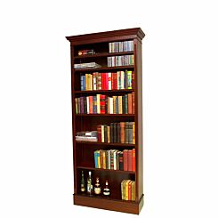 220 cm high open bookcase