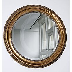 Oval antique gold mirror Messina 6 sizes