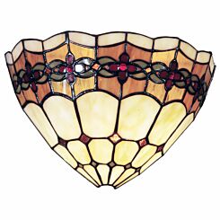 Tiffany wall lamp Japanese fan