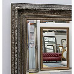 Barok spiegel Berlin antiek zilver 145 x 205 cm