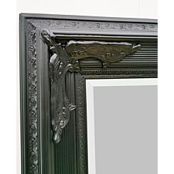 Barock spiegel schwarz 114 x 224 cm