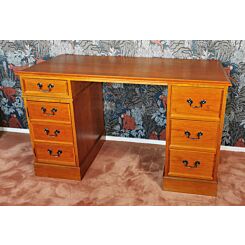 60 x 125 cm vanity desk cherry wood