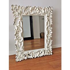 Miroir blanc cassé cloudy dreams 82 x 107 cm