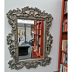 Antique silver mirror Como 104 x 135 cm
