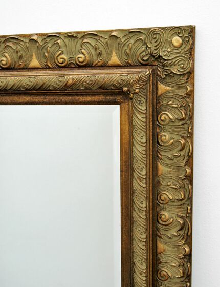 Grand miroir Dijon, cadre argenté ou doré, English Decorations