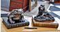 Toady and Lion Paperweights, English Decorations