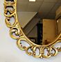 Baroque rococo ovale spiegel
