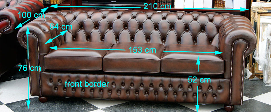 Ongewapend jeugd opvolger Royal Chesterfield slaapbank, Engelse Chesterfield meubelen,- English  Decorations