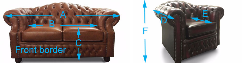 Churchill Chesterfield sizes