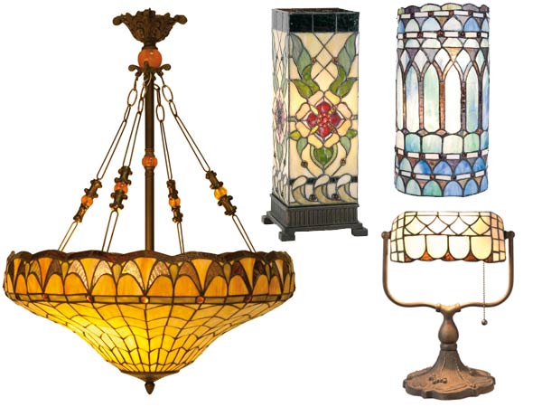 Lampes Tiffany, - English Decorations