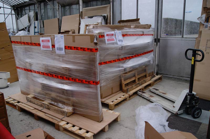 big mirrors ready for shipping